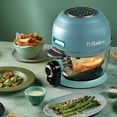 Fritaire SelfCleaning Glass Bowl Air Fryer, 5 Qt, 6 Functions, BPA