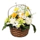 thumbnail image 2 of Flores artificiales, plantas de ratán en macetas, primavera para decoración de estantes de bodas A, 2 of 8