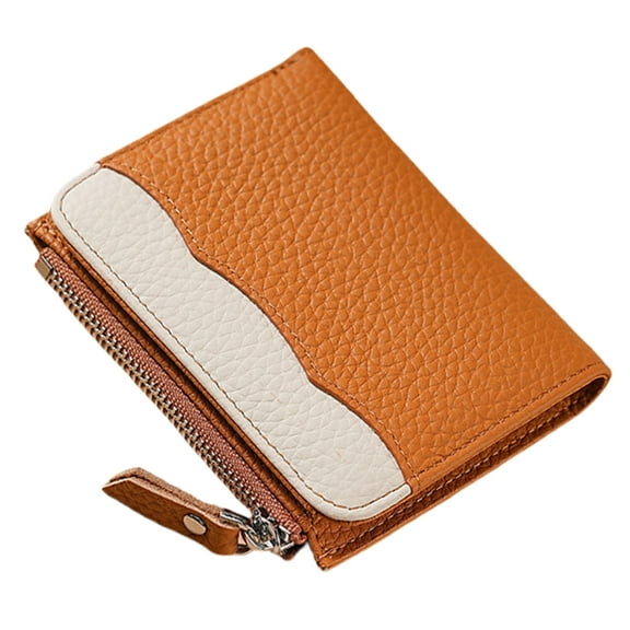 Compact Women's Wallet With Blocking PU Leather Coin Purse Short Wallet