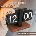 thumbnail image 4 of Reloj plegable Zerone, vintage, retro, automático, que gira en negro, 4 of 9