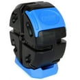 thumbnail image 3 of FCMP Outdoor Bac à Composteur Roulant Demi-Taille 19 Gal, Bleu (2 Pack), 3 of 7