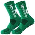 thumbnail image 2 of Pares de Medias Tuvo Medio SpotGreen 1Par Verde 6-12.5US TapeDesign Calcetines Tubo Medio Algodón., 2 of 2
