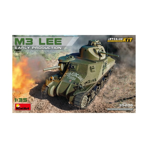 MiniArt Models M3 Lee - Early Production w/Full Interior New