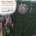 thumbnail image 2 of Alpine Corporation 85"H Antique Flower Kinetic Wind Spinner Garden Stake, 2 of 11