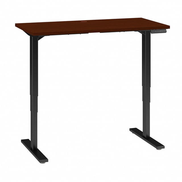 Move 80 Series 48W x 24D Adjustable Desk in Hansen Cherry - Engineered Wood