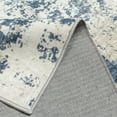 thumbnail image 6 of BERTHMEER 3'x5' Area Rugs for Entrance Entryway Doorway Office Laundry Bedroom Washable Abstract Geometric Non-Slip Distressed Modern Contemporary Rugs,Navy Blue Carpets, 6 of 7