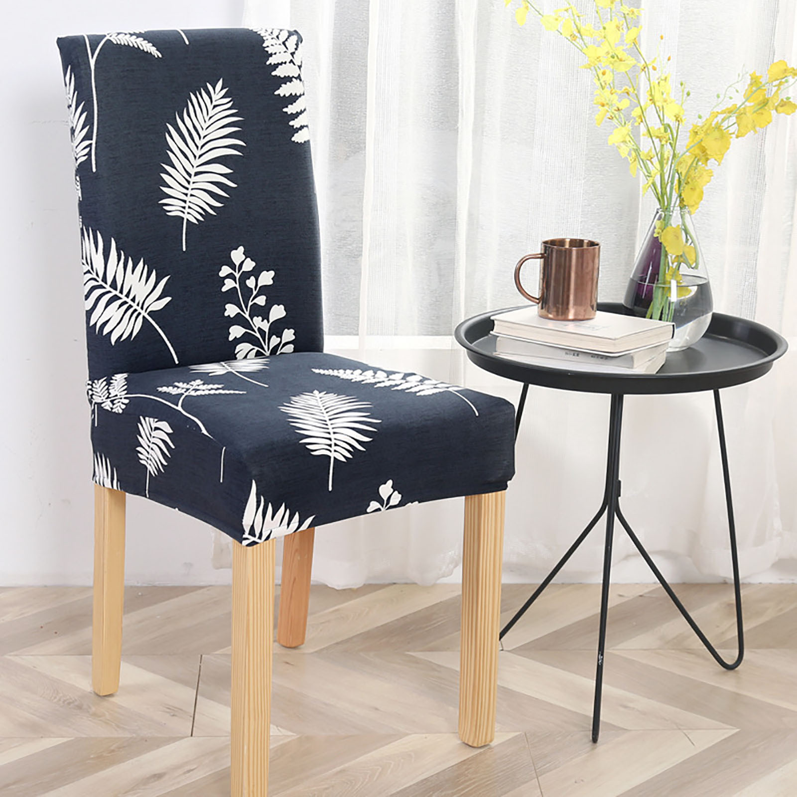 wendunide home textiles Chair Cover Stretch Chair Package Chair Cover One-piece Stretch Chair Cover E - image 2 of 2