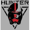 thumbnail image 2 of Boy's Star Wars: The Bad Batch Hunter Graphic Tee Athletic Heather Small, 2 of 5
