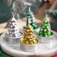 thumbnail image 5 of Christmas Candle Set - Includes 12 Christmas Tealight Candles in Festive Designs - Indoor Christmas Decorations - Xmas Party Supplies - Tealight Candles (Bulk) for Holiday Décor, 5 of 11