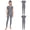 Grey, variant on Girls Full Body Unitard Short Sleeve Gymnastics Tank Leotard One Piece Ballet Dance Bodysuit Dancewear Grey 16