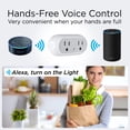 thumbnail image 3 of Smart Dual Plug - WiFi Remote App Control for Lights & Appliances; Compatible with Alexa and Google Home Assistant, No Hub Required, 3 of 10