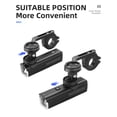 thumbnail image 4 of Lámpara para bicicleta ROCKBROS 1500 lúmenes recargable con USB-C, 4 of 7