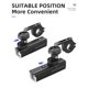 thumbnail image 4 of Lámpara para bicicleta ROCKBROS 1500 lúmenes recargable con USB-C, 4 of 7