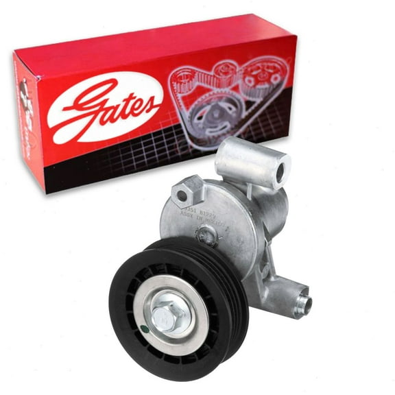 Gates DriveAlign Drive Belt Tensioner Assembly compatible with Ford Edge 2.0L L4 2015-2018