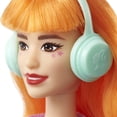 thumbnail image 4 of Barbie Career of The Year Music Producer Doll (12-in), Colorful Orange Hair, Trendy Tee, Jacket & Jeans Plus Sound Mixing Board, Computer & Headphone Accessories, Great Toy Gift Barbie -, 4 of 6