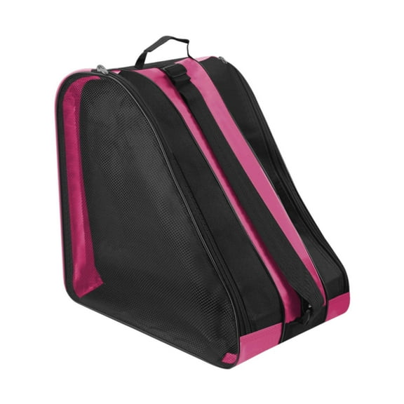 GARENDE Roller Skate Bag Carry Bag for Inline Skates Figure Skates Ice Hockey Skates Pink