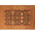 thumbnail image 1 of Ahgly Company Indoor Rectangle Oriental Orange Traditional Area Rugs, 7' x 9', 1 of 4