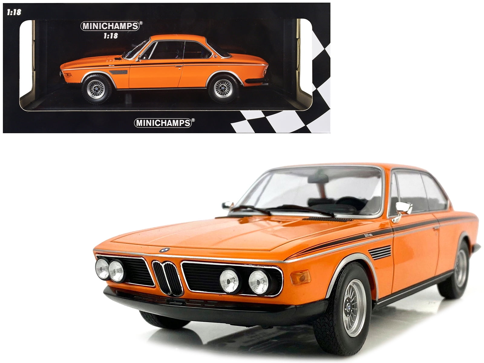 ノレブ 1/18 BMW3.0 CSLオマージュR #50 Norev 1:18 BMW CSL 3.0 Hommage Diecast Model Car Toys Hobby