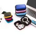 thumbnail image 3 of Estuche contenedor moneda auriculares caja de almacenamiento protectora bolsa de almacenamiento de viaje para auriculares cargador de Cable, 3 of 4