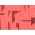 thumbnail image 1 of Ahgly Company Machine Washable Indoor Rectangle Abstract Red Modern Area Rugs, 2' x 3', 1 of 4