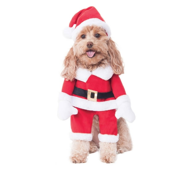 Walking Santa Pet Costume