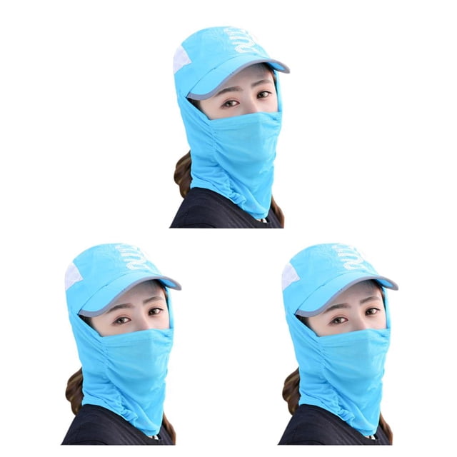 Sombrero de protección Toystoory 360 grados gorra de protección solar plana para el cuello y la cara