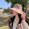 thumbnail image 4 of fastboy Foldable Beach Hat With UV Protection Outdoor Sunshade Breathable Sun Protection Beige, 4 of 6