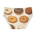 thumbnail image 2 of Ckdifva Biscuits Donuts Boys Underwear Briefs Cotton Panties Active Stretch Briefs One Pack, 2 of 6