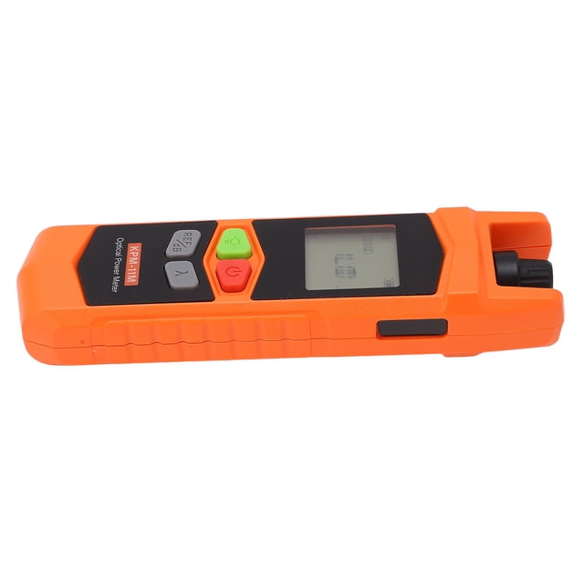 Optical Power Detector, Energy Saving LED Flashlight Fiber Optical Power Meter With Self Calibration For Maintenance -70 To +6 DBm