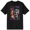 thumbnail image 3 of Men's Black Batman T-shirt, Laughing Joker-XL, 3 of 5