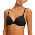 thumbnail image 6 of Pxxlle Seamless Bras for Women Wireless Supportive T Shirt Bra Comfort Full Coverage Everyday Bralettes 34 Black, 6 of 6