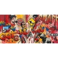 thumbnail image 3 of Moega 18x11 Black Modern Framed Museum Art Print Titled - GET LUCKY GRAFFITY, 3 of 5
