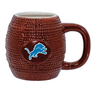 NFL Detroit Lions Legend 16 oz Coffee Mug and Born A Fan 6 oz Sippy Cup  with lids 
