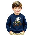 thumbnail image 2 of Likimi Child Toddler Girls Halloween Sweatshirts Hallowmas Cartoon Print Crew Neck Sweatshirt For Girls Long Sleeve Everyday Wear Casual Soft Pullover Size 13-14 Years, 2 of 3