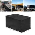 thumbnail image 1 of Quzzie Trailer Cover RV Campers Cover Waterproof Travel Trailer Guard Sun Resistant Dustproof Windproof Rainproof Foldable Oxford Cloth Protective Shield All Weather Protection Suitable for 420D, 1 of 8