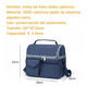 thumbnail image 4 of Bolsa De Almuerzo Bloosom  Lonchera Térmica Para Hombre O Mujer Azul Marino, 4 of 5