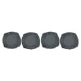 thumbnail image 1 of Toystoory Funda para silla de oficina con división de grano de maíz, 2 piezas, Protector exterior Universal, suministros sólidos para el hogar, funda gris oscuro 2piezas, 1 of 6