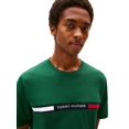 thumbnail image 2 of Remera Tommy Hilfiger para hombre con inserto en el pecho, verde, talle S, 2 of 4
