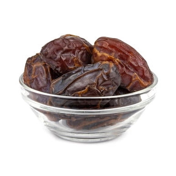 Premium Organic Medjool Pitted Dates, Bulk Food Service, 15 Lbs - Sweet & Natural Snack