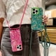 thumbnail image 4 of Luxury Neck Shoulder Strap Phone Case For iPhone 11 12 13 14 15 Pro Max Plus Crossbody Necklace Lanyard Cord Back Cover, 4 of 5