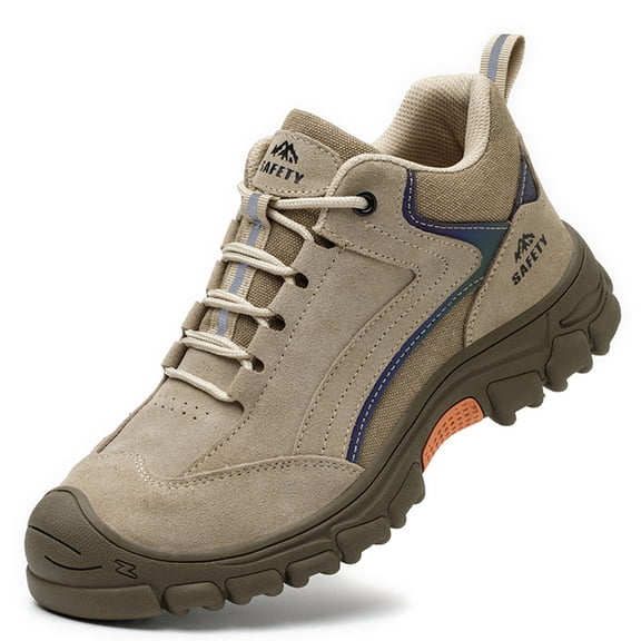 AUXDIQ Steel Toe Work Shoes for Men Women Construction Industrial Safety Sneakers