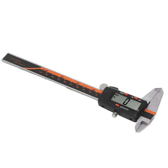 Electronic Vernier Caliper, Digital Caliper LCD Screen Automatic Conversion Fadeless Scale 0-150mm For Measurement