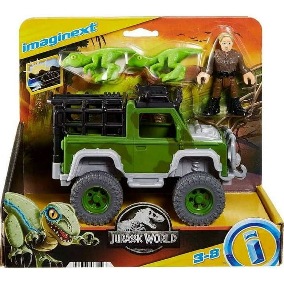 Jurassic World Dominion Dinosaur Detainment Figure Set