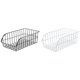 thumbnail image 2 of Organizador de mesa para gabinetes de cocina de hierro, cesta de almacenamiento perforada de metal, suministros duraderos (negro), 2 of 5