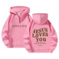 thumbnail image 2 of Mens Hoodies Pullover 2025 Faith Over Fear Hoodie Long Sleeve Quarter Zipper Christian Hoodie Hooded Sweatshirt, 2 of 3
