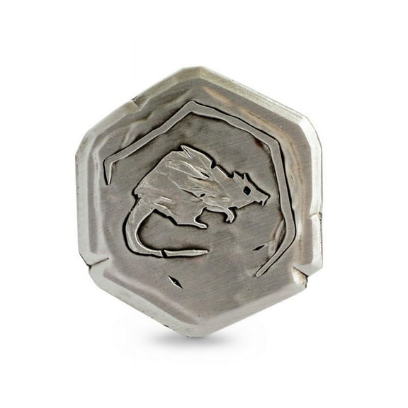 Sea Of Thieves Bilge Rat Doubloon Embossed Metal Replica