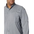 thumbnail image 3 of Columbia PFG Tamiami II UPF 40 - Camiseta de pesca de manga larga para hombre, color gris frío, grande Columbia 128606, 3 of 9