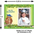 thumbnail image 5 of My First Graduation Keepsake Gift, Size is 7" x 8.25" and Holds a 3.5” x 5” photo (or trimmed 4x6). - Owl Design, 5 of 6