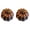 Coffee 2PCS, variant on Fall Artificial Mini Pumpkins,Harvest Cute Small Pumpkins,1.96 Inch Artificial Pumpkin,Faux Pumpkin Decoration Fall Harvest Decor,for Halloween, Thanksgiving, Porch, Indoor Outdoor Display