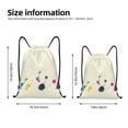 thumbnail image 2 of Zufioo Sac de Sport à Imprimé Pikmin Sac à Cordon de Gym Lavable en Machine Sac à Dos à Cordon Robuste pour Hommes Femmes-Petit, 2 of 6